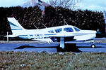 G-BLXP @ EGHS - G-BLXP   Piper PA-28R-200 Cherokee Arrow II [28R-7235200] Henstridge~G 11/04/1992 - by Ray Barber