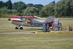 G-OJGT @ EGLM - Maule M-5-235C on the pumps at White Waltham - by moxy