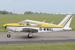 G-WWAL @ EGSH - Arriving at Norwich. - by keithnewsome