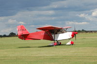 G-CCLU @ SMGW - Visiting Stow Maries Great war Aerodrome on 5th September 2020 - by Peter Nash