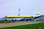 G-AZNX @ EGGW - G-AZNX   Boeing 720-051B [18383] (Monarch Airlines) Luton~G 13/07/1980 - by Ray Barber