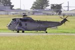 ZE422 @ LFRJ - Westland Sea King ASaC.7, Ready to take off rwy 08, Landivisiau Naval Air Base (LFRJ) Tiger Meet 2017 - by Yves-Q