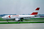 OE-LAB @ KORD - OE-LAB   Airbus A310-324/ET [492] (Austrian Airlines) Chicago-O'Hare Int'l~N 08/08/1994 - by Ray Barber