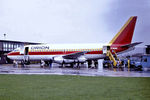 G-BKMS @ EGPK - G-BKMS   Boeing 737-2Q8 [22453] (Orion Airways) Glasgow-Prestwick~G 15/10/1983 - by Ray Barber