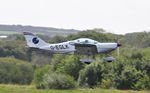 G-EGLK @ EGFH - Departing Runway 28 - by Roger Winser