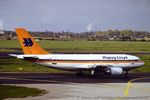 D-AHLW @ EDDL - A310-204 - HF HLF Hapag-Lloyd Flug - 427 - D-AHLW - 30.10.1988 - DUS - by Ralf Winter