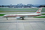 CN-RMZ @ EGLL - CN-RMZ   Boeing 757-2B6 [23687] (RAM-Royal Air Maroc) Heathrow~G 15/03/1992 - by Ray Barber