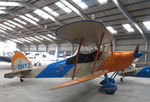 G-BNYZ @ EGBT - 1946 Stampe in the hangar at Turweston, Bucks. - by Chris Holtby