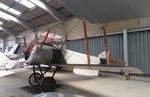 G-ELRT @ EGBT - 1917 Sopwith Scout safely hangared at Turweston, Bucks. Commonly called the 'Pup' (largely because it compared poorly with the Strutter according to some early pilots). - by Chris Holtby