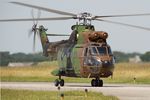 1244 @ LFRJ - Aérospatiale SA-330B Puma, Taxiing to flight line, Landivisiau Naval Air Base (LFRJ) Tiger Meet 2017 - by Yves-Q