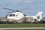 9H-GMD @ LMML - Eurocpter EC-135T1 9H-GMD Gulf Med Aviation - by Raymond Zammit