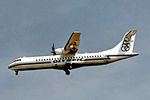 SX-BIL @ LGAT - SX-BIL   Aerospatiale ATR-72-202 [437] (Olympic Aviation) Athens-Hellinikon~SX 04/04/1998 - by Ray Barber