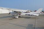 N735LX @ MYJ - 1977 Cessna 182Q, c/n: 18265519 - by Timothy Aanerud