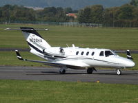 N525HA @ EGBJ - Back Tracking RW 27 at Gloucestershire Airport. - by James Lloyds