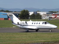 G-KION @ EGBJ - Back Tracking RW 27 at Gloucestershire Airport. - by James Lloyds