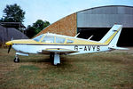 G-AVYS @ EGLM - G-AVYS   Piper PA-28R-180 Cherokee Arrow [28R-30456] White Waltham~G 03/09/1975 - by Ray Barber