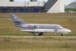 129 @ LFRJ - Dassault Falcon 10MER, taxiing, Landivisiau Naval Air Base (LFRJ) Tiger Meet 2017 - by Yves-Q