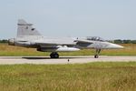 9236 @ LFRJ - Saab JAS-39C Gripen, Taxiing to flight line, Landivisiau Naval Air Base (LFRJ) Tiger Meet 2017 - by Yves-Q