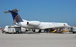 N14570 @ KBKL - United Express ERJ-145LR - by Florida Metal