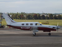 N113BP @ EGBJ - Taxing out at Gloucestershire Airport - by James Lloyds