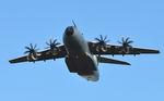 ZM405 @ EGFH - RAF Atlas aircraft coded 405 of the Brize Norton Transport Wing approaching Runway 22. - by Roger Winser
