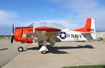 N218SF @ KBUU - North American T-28B