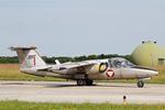 1129 @ LFRJ - Saab 105OE, Taxiing to flight line, Landivisiau Naval Air Base (LFRJ) Tiger Meet 2017 - by Yves-Q