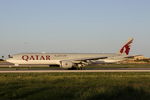 A7-BAW @ LMML - B777 A7-BAW Qatar Airways - by Raymond Zammit