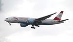 OE-LPA @ KORD - Austrian 777-200 - by Florida Metal