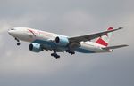 OE-LPB @ KORD - Austrian 777-200 - by Florida Metal