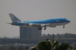 PH-BFK @ KLAX - KLM 747-400 - by Florida Metal