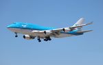 PH-BFP @ KLAX - KLM 747-400 - by Florida Metal