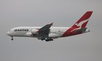 VH-OQD @ KLAX - Qantas A380 - by Florida Metal