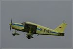 D-EGBS @ EDDR - 1972 Piper PA-28-140 Cherokee E, - by Jerzy Maciaszek