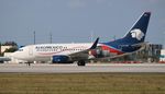XA-GOL @ KMIA - Aeromexico 737-700 - by Florida Metal