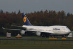 D-ABVO @ EHTW - Lufthansa Boeing 747-430 in storage at Twente airport, the Netherlands, due to the Covid-19 pandemic - by Van Propeller