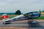 HB-CAF @ LSGE - RIO Ecuvillens. Scanned from a negative. - by sparrow9