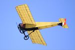 F-PMSG @ LFFQ - Morane-Saulnier Type G (replica), On display, La Ferté-Alais airfield (LFFQ) Airshow 2015 - by Yves-Q