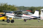 N185DB @ F23 - 2020 Ranger Antique Airfield Fly-In, Ranger, TX - by Zane Adams