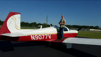 N9077V @ KMAO - Airplane with owner Jay Hopkins. Co-Owner wife Rebecca. - by Jay Hopkins