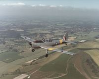 G-BBMW - over the south downs - by geoff pimm