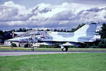 B01 @ EGLF - B01   Dassault Mirage 2000B-5 [B01] (Dassault) Farnborough~G 11/09/1992 - by Ray Barber