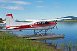 N2556K @ PAFA - N2556K   Cessna 180K Skywagon [180-52986] Fairbanks Int'l~N 27/06/2018 - by Ray Barber