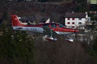 HB-KRA @ LSZB - Flight over Fribourg and landing back in Bern - by Martin Thut