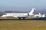 OE-IRX @ LOWL - Art Aviation Bombardier Global 7500 - by Thomas Ramgraber