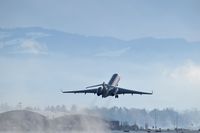9H-VJI @ LSZB - Vistajet takeoff to Moskau Vnukovo Airport - by Martin Thut
