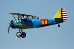 F-AZNF @ LFFQ - Naval Aircraft Factory N3N-3, On display, La Ferte-Alais Airfield (LFFQ) Air Show 2012 - by Yves-Q