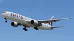 A7-BAS @ YPPH - Boeing 777-300ER sn 410627-497. Qatar A7-BAS YPPH final rwy 06 06 November 2020. - by kurtfinger