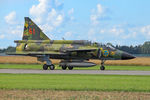 SE-DXO @ ESCM - This Viggen is restored and operated by Swedish Air Force Historic Flight - by Roger Hallman
