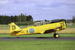 SE-FUB @ ESCM - Operated by Swedish Air Force Historic Flight - by Roger Hallman